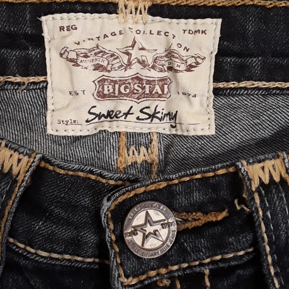 Big Star Sweet Skinny Jeans. Women's Size: Waist 25Lx34 Inseam - Picture 6 of 12